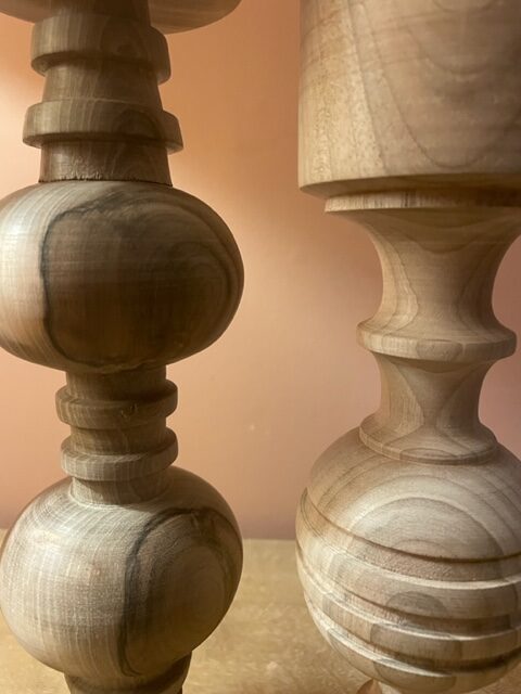 Bougeoirsenboisnoyerserie406